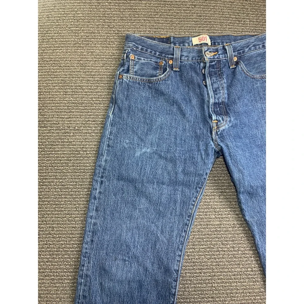 Vintage Levis 501 Jeans Mens 34x32 Blue Denim 90s